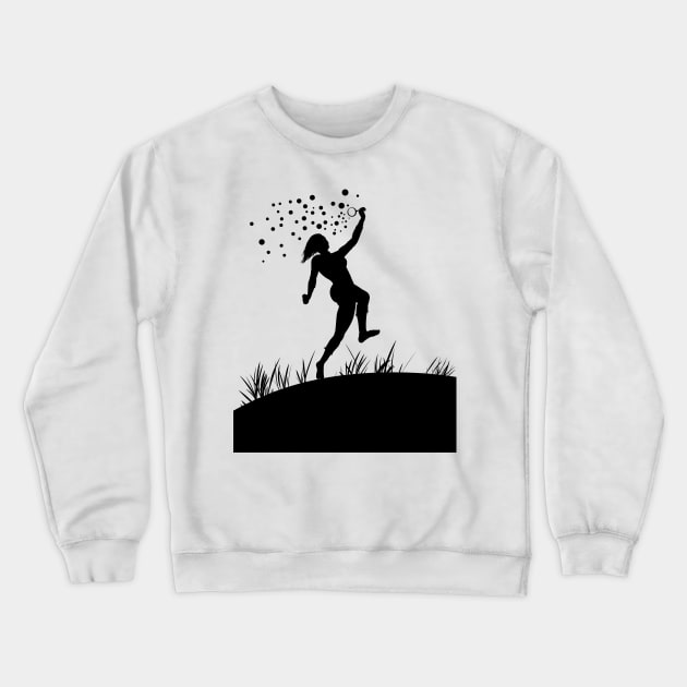 Happy Tread Crewneck Sweatshirt by DougSQ